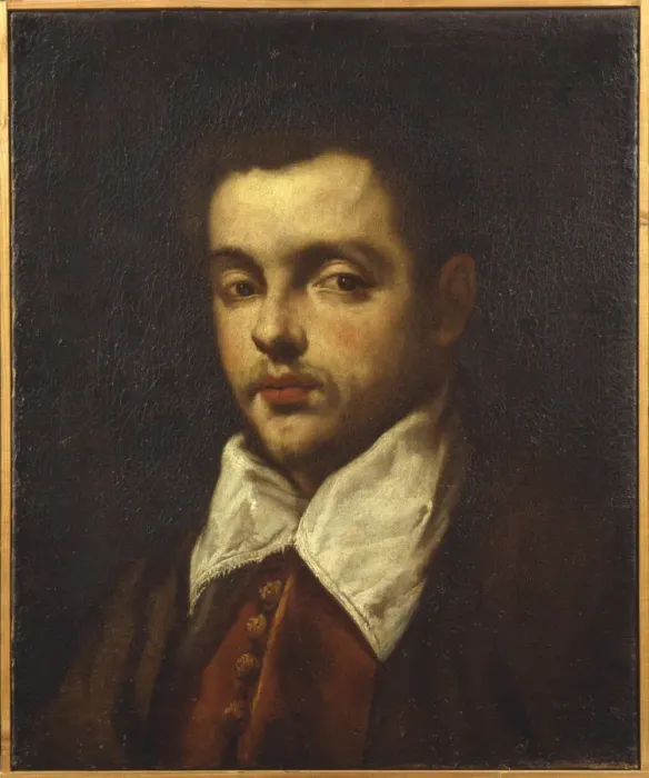 Framed Print : Portrait of Marco Pasqualigo, 1580s. Creator: Tintoretto, Domenico (1560-1635) Framed Print : Portrait of Marco Pasqualigo, 1580s. Creator: Tintoretto, Domenico (1560-1635)