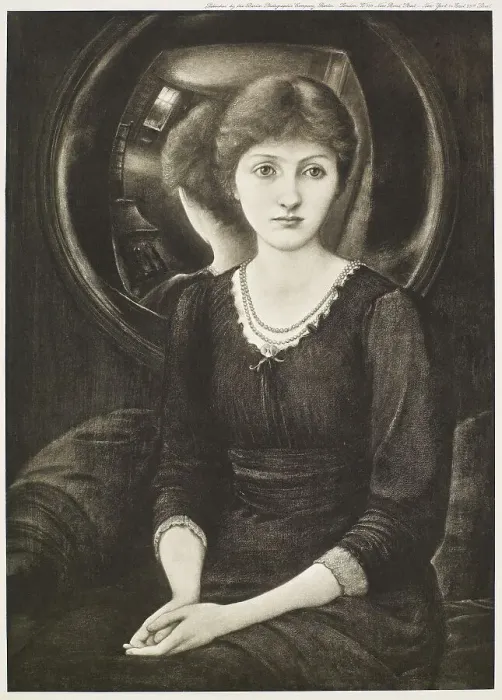 Framed Print : Portrait of Margaret Burne-Jones, c1885, (1900). Creator: Unknown Framed Print : Portrait of Margaret Burne-Jones, c1885, (1900). Creator: Unknown