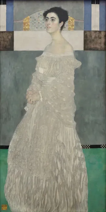 Framed Print : Portrait of Margaret Stonborough-Wittgenstein, 1905. Creator: Klimt, Gustav (1862-1918) Framed Print : Portrait of Margaret Stonborough-Wittgenstein, 1905. Creator: Klimt, Gustav (1862-1918)
