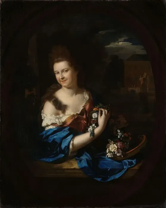 Framed Print : Portrait of Margaretha Rendorp, Wife of Jan van de Poll, 1692. Creator: Adriaen van der Werff Framed Print : Portrait of Margaretha Rendorp, Wife of Jan van de Poll, 1692. Creator: Adriaen van der Werff