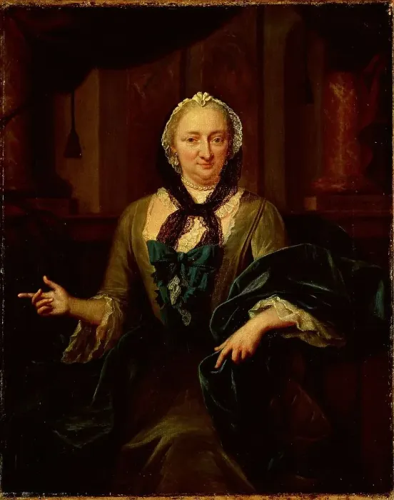 Framed Print : Portrait of Margaretha Trip, Wife of Hendrik van de Poll, 1754. Creator: Jan Maurits Quinkhard Framed Print : Portrait of Margaretha Trip, Wife of Hendrik van de Poll, 1754. Creator: Jan Maurits Quinkhard