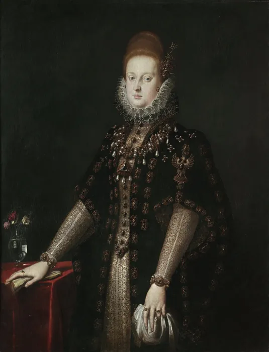 Framed Print : Portrait of Margherita Gonzaga (1564-1618), Duchess of Ferrara, Second half of the16th century. Creator: Ligozzi, Jacopo (1547-1627) Framed Print : Portrait of Margherita Gonzaga (1564-1618), Duchess of Ferrara, Second half of the16th century. Creator: Ligozzi, Jacopo (1547-1627)