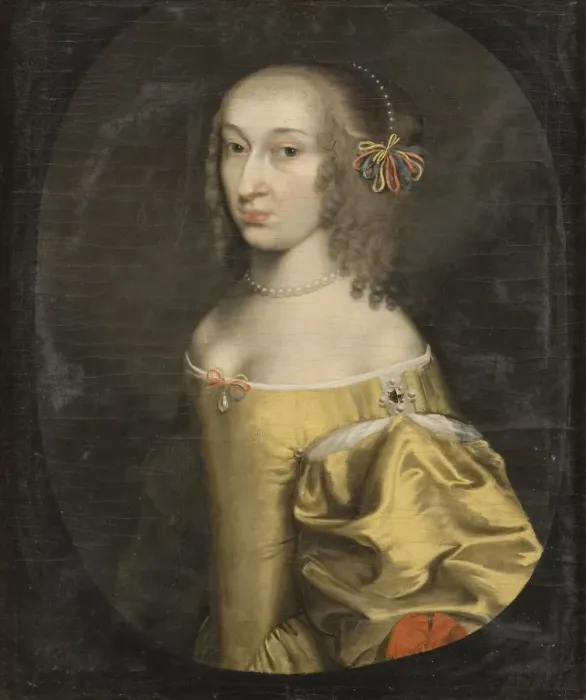 Framed Print : Portrait of Margravine Hedwig Sophie of Brandenburg (1623-1683), 1647 Framed Print : Portrait of Margravine Hedwig Sophie of Brandenburg (1623-1683), 1647