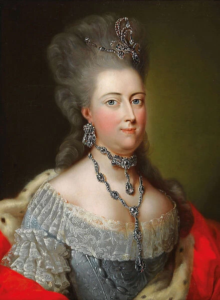 Portrait of Margravine Philippine of Brandenburg-Schwedt (1745-1800), Landgravine of Hesse-Kassel