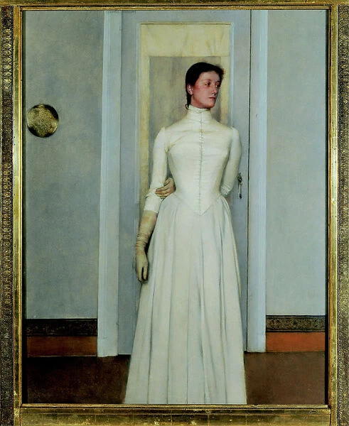 Portrait of Marguerite Khnopff, 1887
