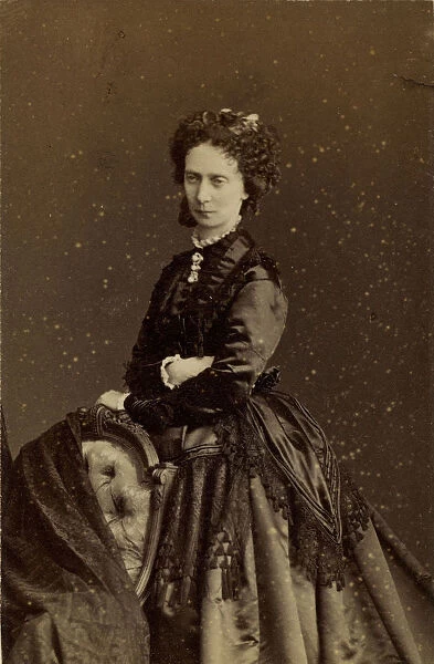 Portrait of Maria Alexandrovna (1824-1880), Empress of Russia, 1873