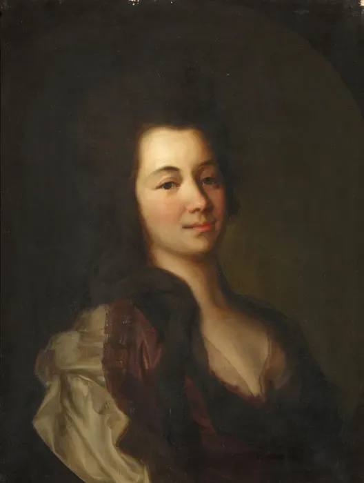 Framed Print : Portrait of Maria Alexeevna Lvova, nee Dyakova Framed Print : Portrait of Maria Alexeevna Lvova, nee Dyakova