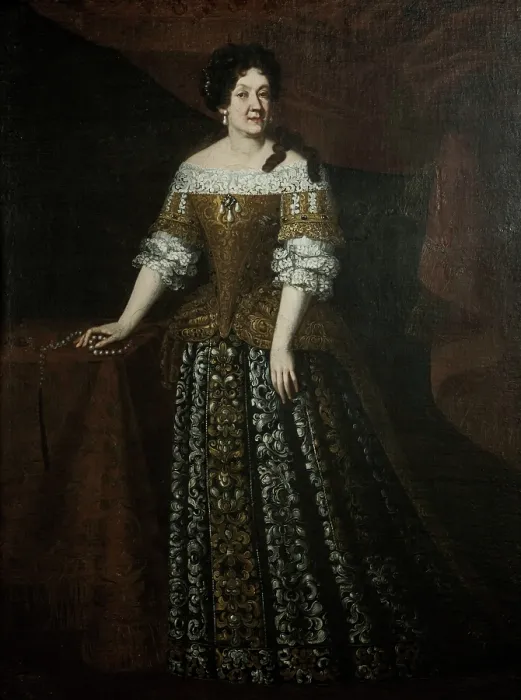 Framed Print : Portrait of Maria Angela Caterina d'Este (1656-1722), Princess of Carignano, 17th-18th century. Creator: Anonymous. Portrait of Maria Angela Caterina d'Este (1656-1722), Princess of Carignano, 17th-18th century. Creator: Anonymous Framed Print : Portrait of Maria Angela Caterina d'Este (1656-1722), Princess of Carignano, 17th-18th century. Creator: Anonymous. Portrait of Maria Angela Caterina d'Este (1656-1722), Princess of Carignano, 17th-18th century. Creator: Anonymous