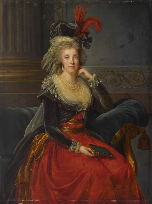 Framed Print : Portrait of Maria Carolina of Austria (1752-1814) Framed Print : Portrait of Maria Carolina of Austria (1752-1814)