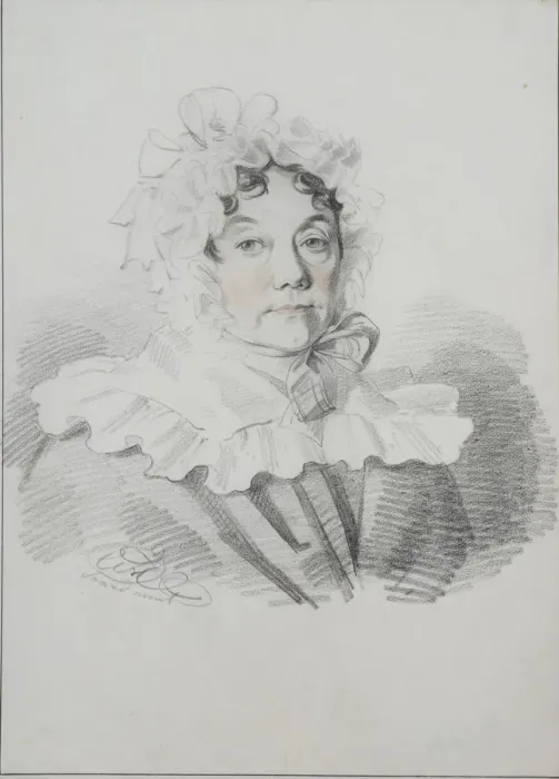 Framed Print : Portrait of Maria Ivanovna Rimskaya-Korsakova, nee Naumova (1764-1832), 1820s Framed Print : Portrait of Maria Ivanovna Rimskaya-Korsakova, nee Naumova (1764-1832), 1820s