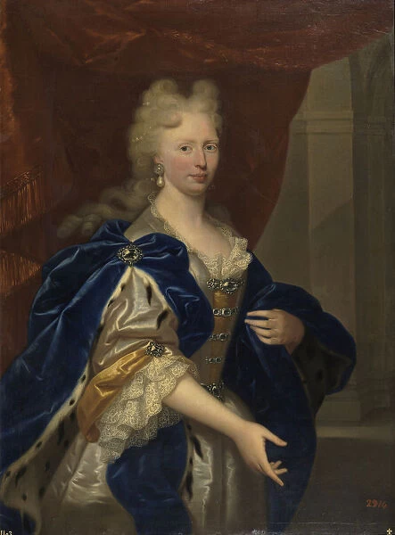 Portrait of Maria Josepha of Austria (1699-1757), 18th century. Artist: Anonymous