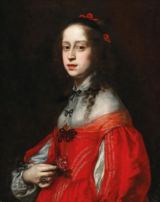 Framed Print : Portrait of Maria Leopoldine of Austria-Tyrol (1632-1649) Framed Print : Portrait of Maria Leopoldine of Austria-Tyrol (1632-1649)