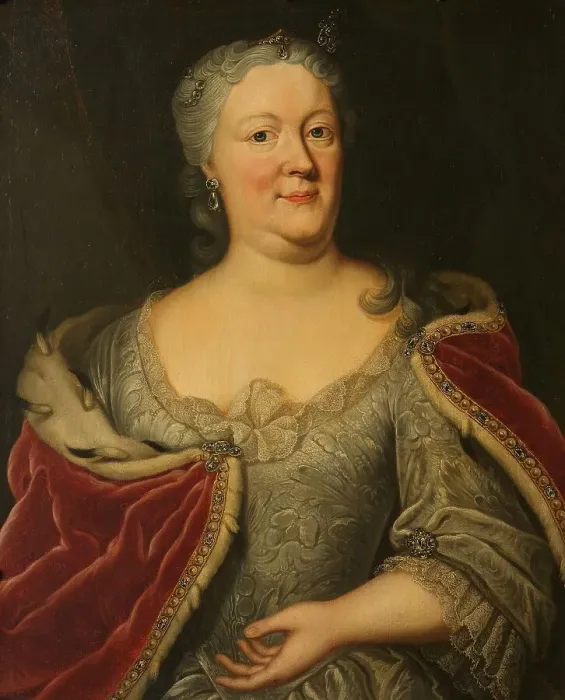 Framed Print : Portrait of Maria Louisa van Hessen-Kassel, called Maaike-Meu, c.1720-c.1756. Creator: Johann Philipp Behr Framed Print : Portrait of Maria Louisa van Hessen-Kassel, called Maaike-Meu, c.1720-c.1756. Creator: Johann Philipp Behr