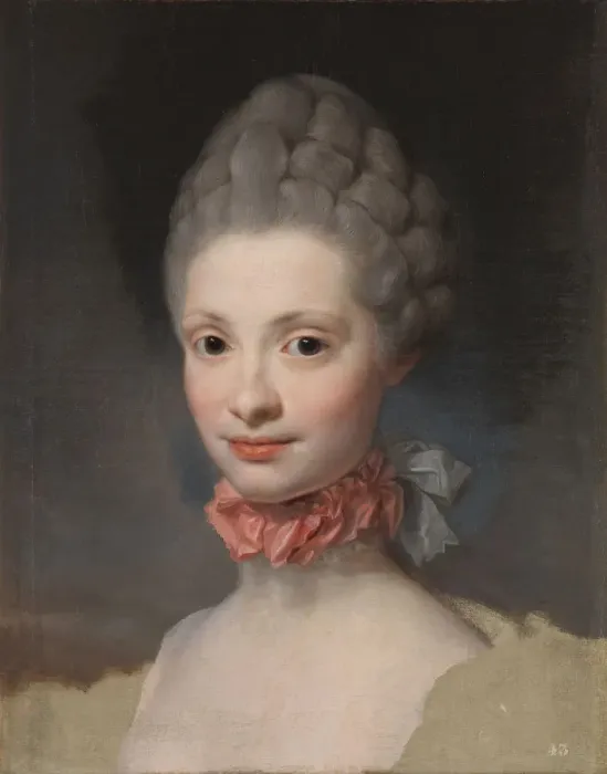 Framed Print : Portrait of Maria Luisa of Parma as Princess of Asturias, 1765. Artist: Mengs, Anton Raphael (1728-1779) Framed Print : Portrait of Maria Luisa of Parma as Princess of Asturias, 1765. Artist: Mengs, Anton Raphael (1728-1779)