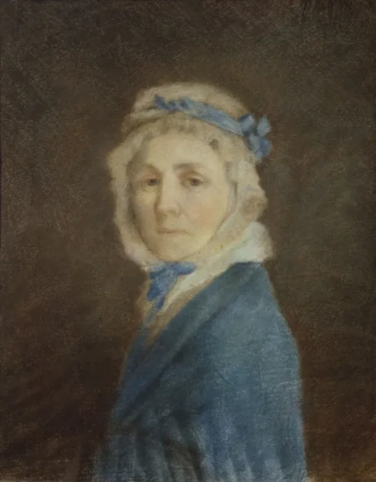 Framed Print : Portrait of Maria Nikiforovna Stromilova, c. 1815. Artist: Venetsianov, Alexei Gavrilovich (1780-1847) Framed Print : Portrait of Maria Nikiforovna Stromilova, c. 1815. Artist: Venetsianov, Alexei Gavrilovich (1780-1847)