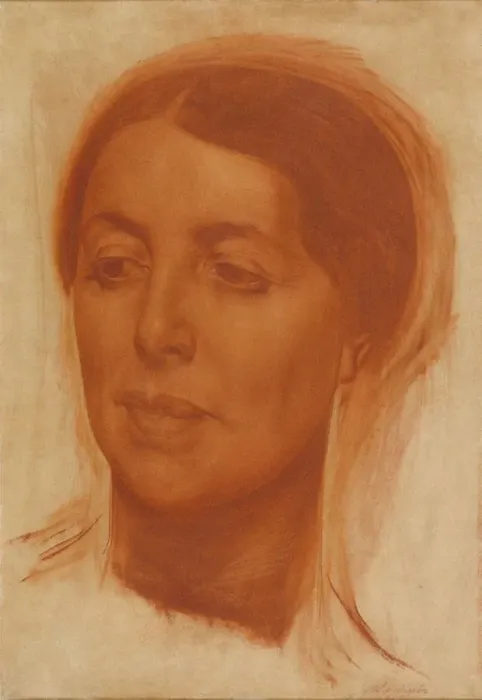 Framed Print : Portrait of Maria Samoylovna Zetlin (1882-1976), nee Tumarkina, 1919 Framed Print : Portrait of Maria Samoylovna Zetlin (1882-1976), nee Tumarkina, 1919