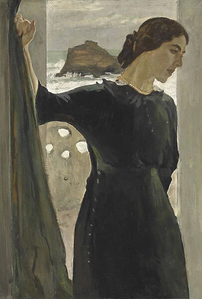 Portrait of Maria Samoylovna Zetlin (1882-1976), nee Tumarkina, 1910
