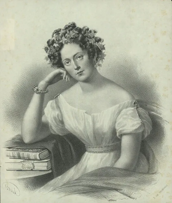 Framed Print : Portrait of Maria Szymanowska (1789-1831). Creator: Borel, Pyotr Fyodorovich (1829-1898) Framed Print : Portrait of Maria Szymanowska (1789-1831). Creator: Borel, Pyotr Fyodorovich (1829-1898)
