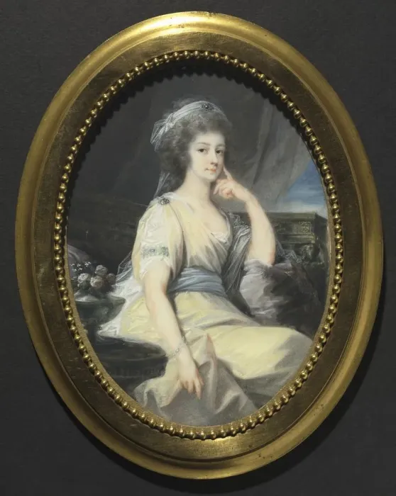 Framed Print : Portrait of Maria Wilhelmine, Countess Thun-Hohenstein, c Framed Print : Portrait of Maria Wilhelmine, Countess Thun-Hohenstein, c