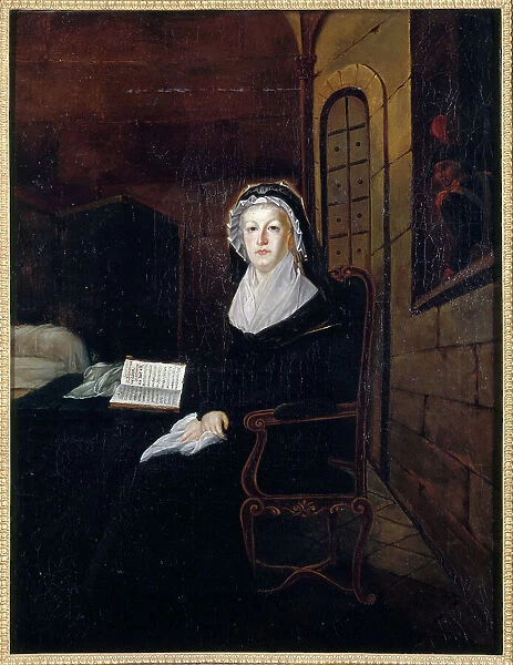 Portrait of Marie-Antoinette at the temple, c1815. Creator: Unknown