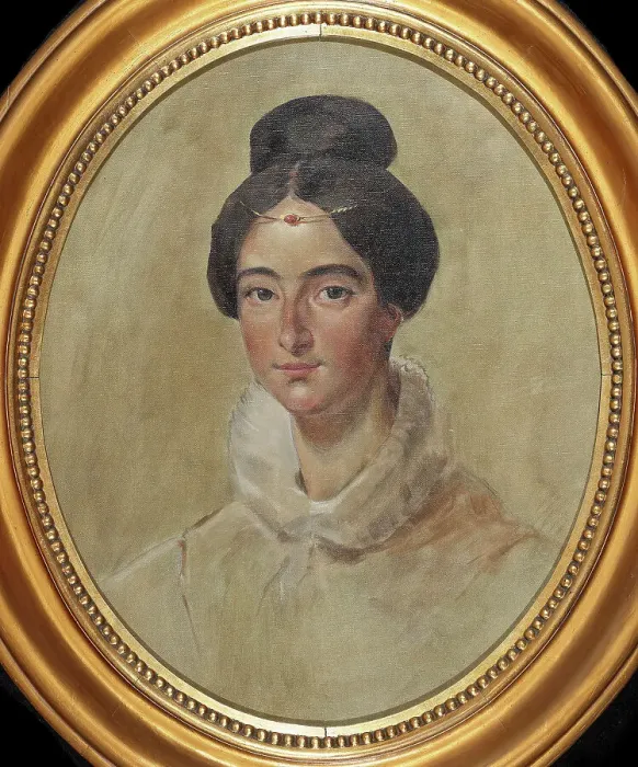 Framed Print : Portrait of Marie d'Orléans, duchess of Württemberg (1813-1839). Creator: Anonymous Framed Print : Portrait of Marie d'Orléans, duchess of Württemberg (1813-1839). Creator: Anonymous