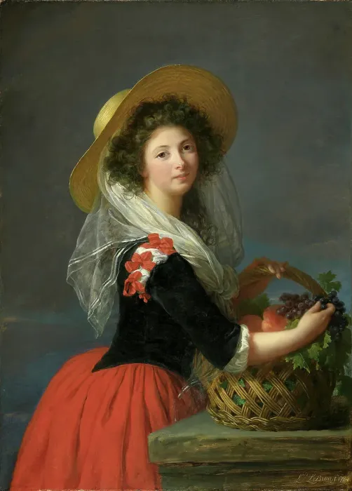 Framed Print : Portrait of Marie Gabrielle de Gramont, Comtesse de Caderousse, 1784. Creator: Vigée Le Brun; Louise Élisabeth (1755-1842) Framed Print : Portrait of Marie Gabrielle de Gramont, Comtesse de Caderousse, 1784. Creator: Vigée Le Brun; Louise Élisabeth (1755-1842)