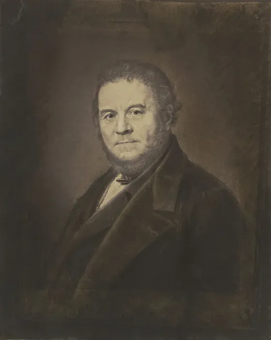 Framed Print : Portrait of Marie-Henri Beyle, dit Stendhal (1783-1842) in 1840, ca 1855. Creator: Nadar, Gaspard-Félix (1820-1910) Framed Print : Portrait of Marie-Henri Beyle, dit Stendhal (1783-1842) in 1840, ca 1855. Creator: Nadar, Gaspard-Félix (1820-1910)