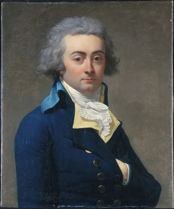 Framed Print : Portrait of Marie-Jean Hérault de Séchelles (1759-1794), c1793. Creator: Jean Louis Laneuville Framed Print : Portrait of Marie-Jean Hérault de Séchelles (1759-1794), c1793. Creator: Jean Louis Laneuville