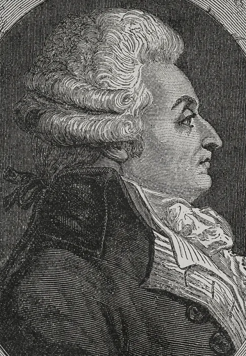Framed Print : Portrait of Marie-Jean Herault de Sechelles (1759-1794), French judge and politician, 1876. Creator: Pannemaker Framed Print : Portrait of Marie-Jean Herault de Sechelles (1759-1794), French judge and politician, 1876. Creator: Pannemaker