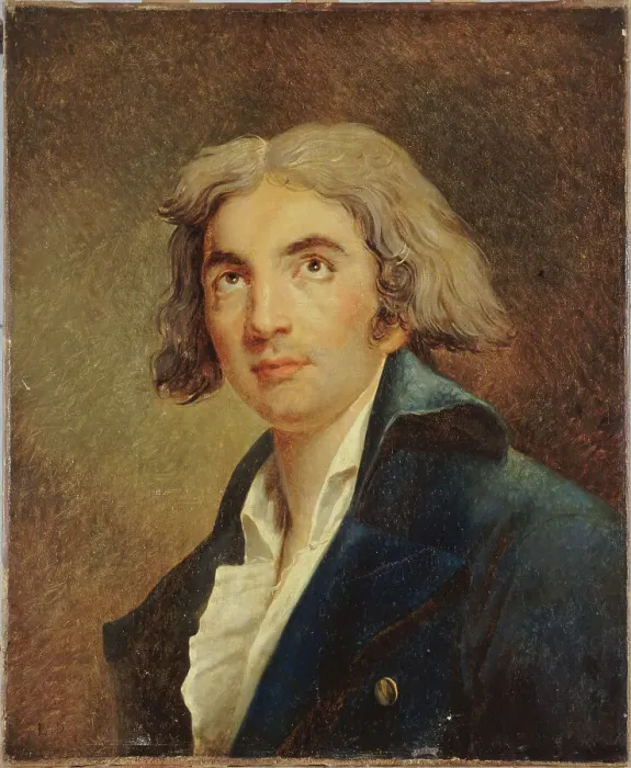 Framed Print : Portrait de Marie-Joseph Chénier (1764-1811), homme politique et auteur dramatique, c1795. Creator: Ecole Francaise Framed Print : Portrait de Marie-Joseph Chénier (1764-1811), homme politique et auteur dramatique, c1795. Creator: Ecole Francaise