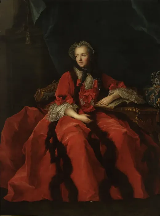 Framed Print : Portrait of Marie Leszczynska, Queen of France (1703-1768) Framed Print : Portrait of Marie Leszczynska, Queen of France (1703-1768)