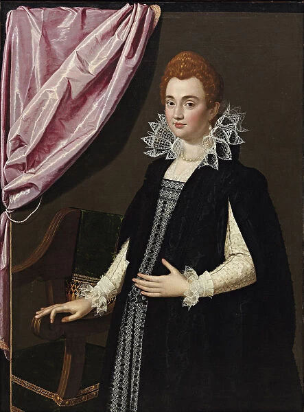 Portrait of Marie de Medici (1575-1642). Artist: Pulzone, Scipione (1550-1598)