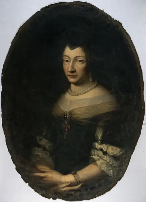 Framed Print : Portrait of Marie Pastoureau, c1670. Creator: Unknown Framed Print : Portrait of Marie Pastoureau, c1670. Creator: Unknown