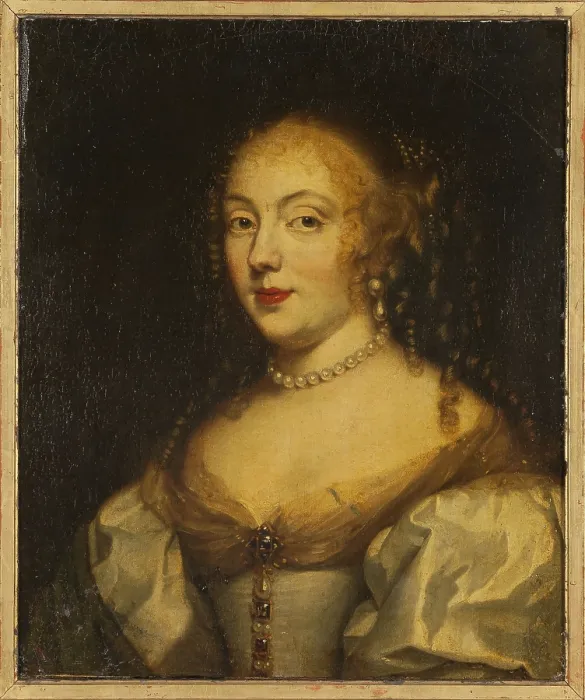 Framed Print : Portrait of Marie de Rabutin-Chantal, Marquise de Sevigne (1626-1696). Creator: Anonymous Framed Print : Portrait of Marie de Rabutin-Chantal, Marquise de Sevigne (1626-1696). Creator: Anonymous