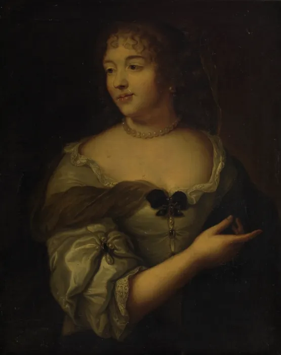 Framed Print : Portrait of Marie de Rabutin-Chantal, Marquise de Sevigne (1626-1696), 1st half of 18th century. Creator: Unknown Framed Print : Portrait of Marie de Rabutin-Chantal, Marquise de Sevigne (1626-1696), 1st half of 18th century. Creator: Unknown