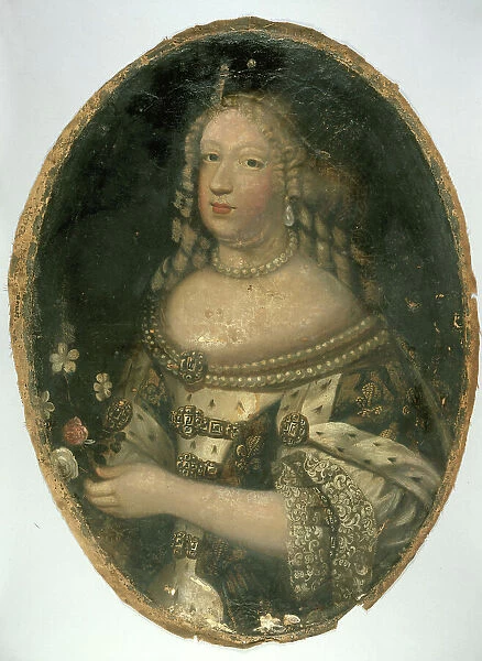 Portrait of Marie-Thérèse of Austria (1638-1683), Queen of France, c1670. Creator: Unknown