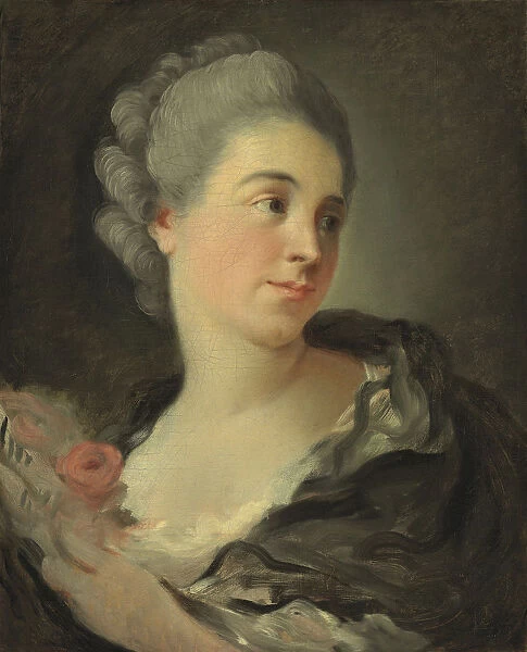 Portrait of Marie-Therese Colombe. Artist: Fragonard, Jean Honore (1732-1806)