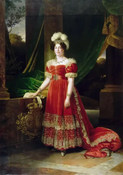 Framed Print : Portrait of Marie Therese of France (1778-1851). Artist: Caminade, Alexandre-Francois (1783-1862) Framed Print : Portrait of Marie Therese of France (1778-1851). Artist: Caminade, Alexandre-Francois (1783-1862)
