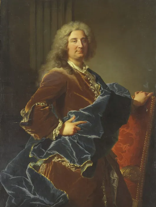 Framed Print : Portrait of the Marquis Jean-Octave de Villars, 1715. Creator: Rigaud, Hyacinthe Francois Honore (1659-1743) Framed Print : Portrait of the Marquis Jean-Octave de Villars, 1715. Creator: Rigaud, Hyacinthe Francois Honore (1659-1743)