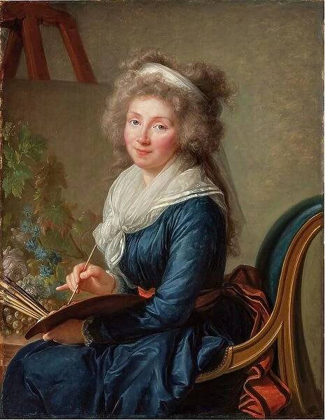 Portrait of Marquise de Grollier, née Charlotte Eustache Sophie de Fuligny-Damas (1741-1828), 1788. Creator: Vigée Le Brun, Louise Élisabeth (1755-1842)