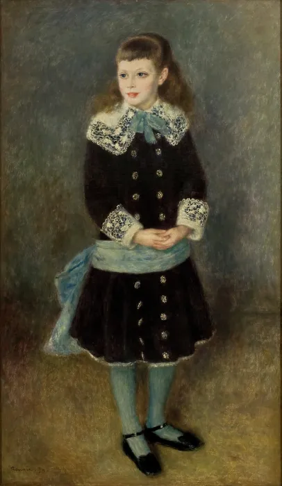 Framed Print : Portrait of Marthe Berard, 1879. Creator: Renoir, Pierre Auguste (1841-1919) Framed Print : Portrait of Marthe Berard, 1879. Creator: Renoir, Pierre Auguste (1841-1919)