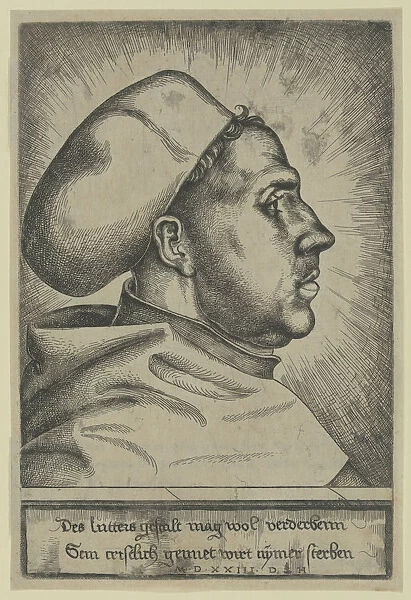 Portrait of Martin Luther (1483-1546), 1523