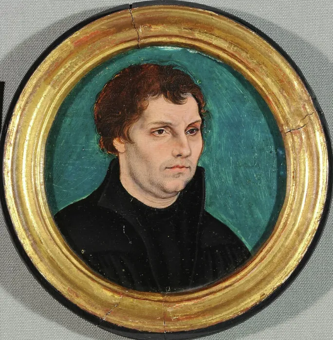 Framed Print : Portrait of Martin Luther (1483-1546), 1525 Framed Print : Portrait of Martin Luther (1483-1546), 1525