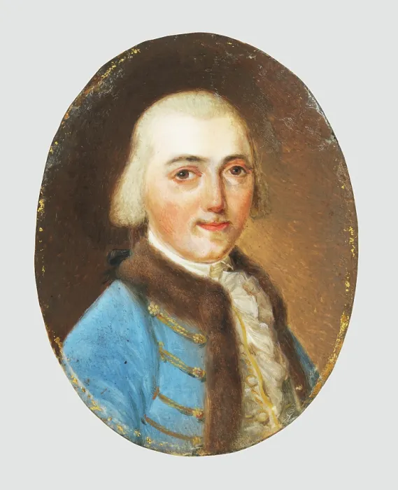 Framed Print : Portrait of Martin Sturman, around 1800. Creator: Unknown Framed Print : Portrait of Martin Sturman, around 1800. Creator: Unknown