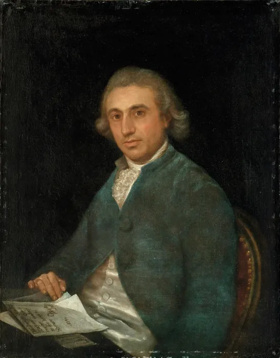 Framed Print : Portrait of Martin Zapater (1746-1803), 1790. Creator: Goya, Francisco, de (1746-1828) Framed Print : Portrait of Martin Zapater (1746-1803), 1790. Creator: Goya, Francisco, de (1746-1828)