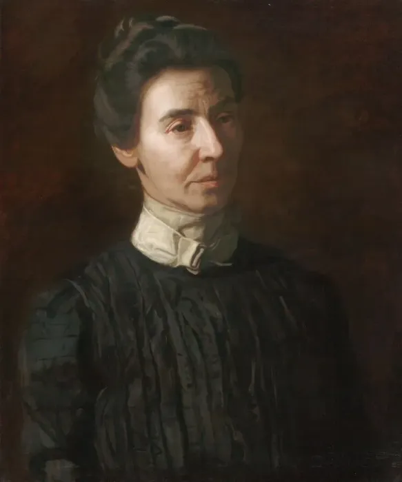 Framed Print : Portrait of Mary Adeline Williams, 1899. Creator: Thomas Eakins Framed Print : Portrait of Mary Adeline Williams, 1899. Creator: Thomas Eakins