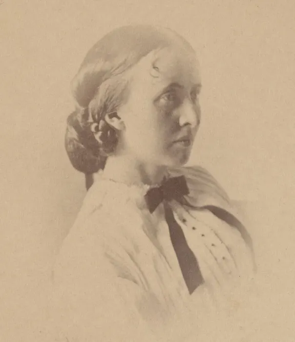 Framed Print : Portrait of Mary Anna Henry (1834-1903), Before 1882. Creator: Unknown Framed Print : Portrait of Mary Anna Henry (1834-1903), Before 1882. Creator: Unknown