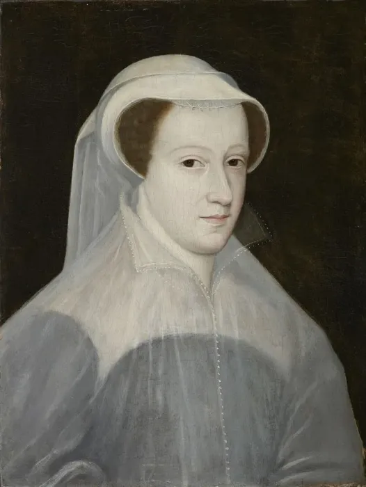 Framed Print : Portrait of Mary, Queen of Scots (1542-1587), c. 1560. Creator: Clouet, Francois, (School) Framed Print : Portrait of Mary, Queen of Scots (1542-1587), c. 1560. Creator: Clouet, Francois, (School)