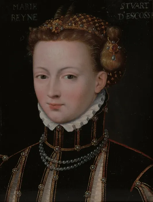 Framed Print : Portrait of Mary Stuart (1542-1587)?, 16th century. Creator: Unknown Framed Print : Portrait of Mary Stuart (1542-1587)?, 16th century. Creator: Unknown