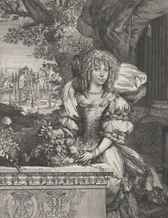 Framed Print : Portrait of Mary Stuart. n. d. n. d Creator: Romeyn de Hooghe Framed Print : Portrait of Mary Stuart. n. d. n. d Creator: Romeyn de Hooghe